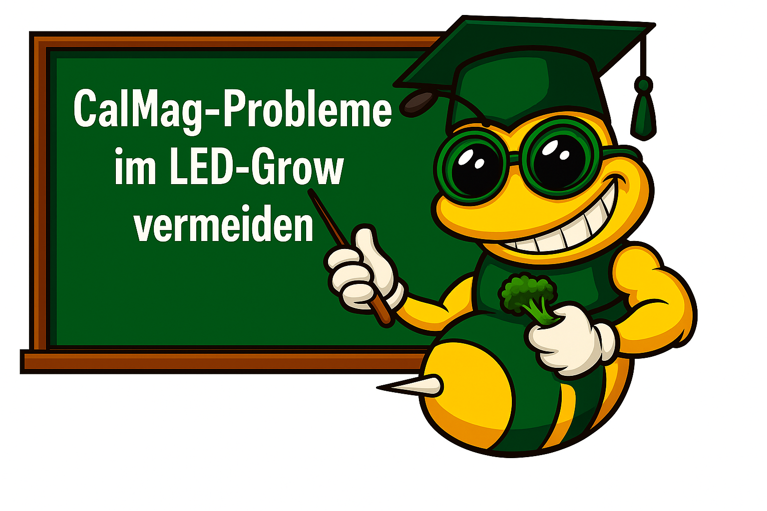 CalMag-Probleme im LED-Brokkoli-Grow vermeiden: Fehler, Blockaden &amp;amp;amp; Profi-Tipps - CalMag Fehler beim LED-Brokkoli-Grow vermeiden