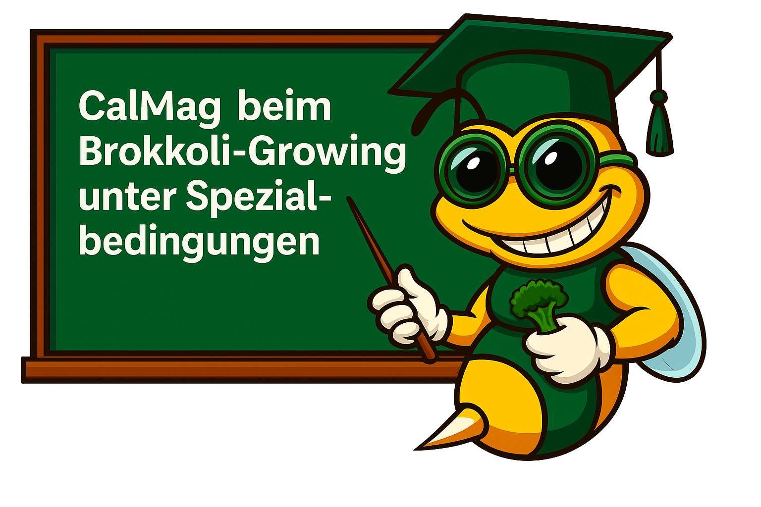 CalMag beim Brokkoli Growing unter Spezialbedingungen: Bio, Osmosewasser, Coco &amp;amp;amp; Blüte - CalMag in Bio, Osmose und Coco beim LED-Brokkoli-Grow