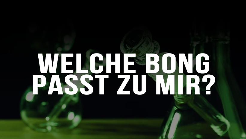 Welche Bong passt zu mir? – Glas, Silikon oder Acryl  - Welche Bong passt zu mir? – Glas, Silikon oder Acryl 