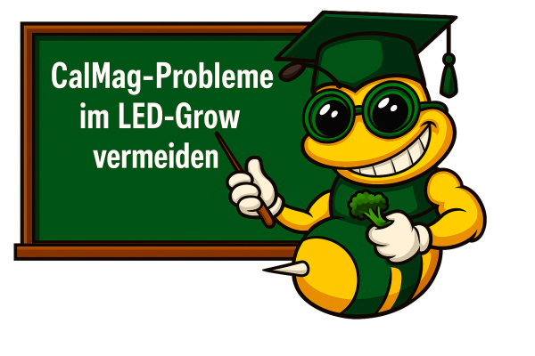 CalMag-Probleme im LED-Brokkoli-Grow vermeiden: Fehler, Blockaden &amp;amp; Profi-Tipps - CalMag Fehler beim LED-Brokkoli-Grow vermeiden