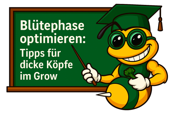Blütephase optimieren: Tipps für dicke Köpfe im Grow - Blütephase im Grow: Dicke Köpfe mit diesen Profi-Tipps