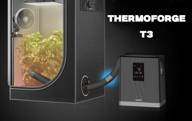 ThermoForge T3 – Smarte Heizung fürs Growzelt - ThermoForge T3 – Smarte Heizung fürs Growzelt