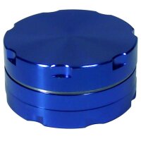 Alu CNC Grinder 2-Part Color 50mm Blau
