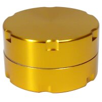 Alu CNC Grinder 2-Part Color 50mm Gold