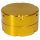 Alu CNC Grinder 2-Part Color 50mm Gold