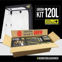 Growbox Komplettset GHP 120x60x180cm 300 Watt Vollspektrum LED Garden Highpro