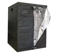 Growbox Komplettset 150x150x200cm inkl. Lumen-King-LED...