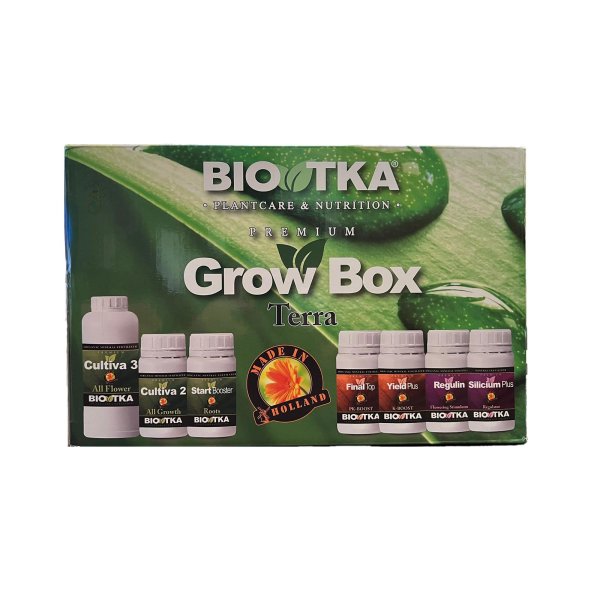 Bio TKA Basis PackGrow Box  Komplettlsung fr erfolgreiche Pflanzen