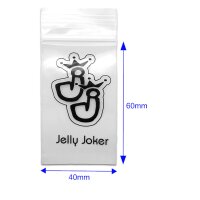 100 JJ-Zipperbags "Leaf" 70µm – Robuste und stilvolle Baggies für vielseitige Aufbewahrung