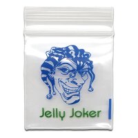JJ-Zipperbags Joker Head, 70µm Baggys 40x40 mm, 100 Stück