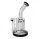 Black Leaf Bubbler mit Inline Slit Diffusor Blau