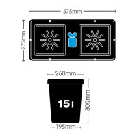 AutoPot Easy2Grow Starter Set inkl. 47L Wasserfass