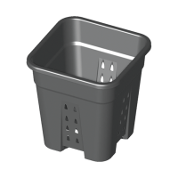 Quadratischer Topf mit Löchern 18 Liter 30,5 cm x...