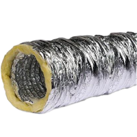 Airontek Schalldämmender Aluminium-Luftkanal –...