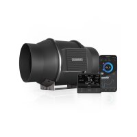 AC Infinity CLOUDLINE PRO T6, leises Inline-Lüftersystem mit Temperatur- und Feuchtigkeitssteuerung, 150 mm