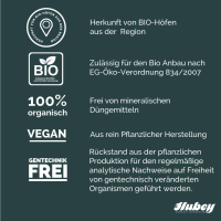 Hubey Veggie Gold 0,75kg biologischer Naturdünger ohne tierische Zusätze