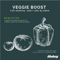 Hubey Veggie Boost 1 Liter Flüssigdünger, biologischer Naturdünger ohne tierische Zusätze