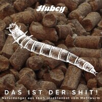 Hubey Mehlwurmdung 1kg Insektenkot, biologischer...