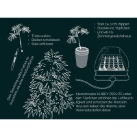 Hubey Bio Rooting Gel Bewurzelungsmittel für Stecklinge