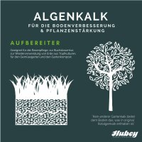 Hubey Algenkalk Pulver 1kg, kohlensaurer Kalk aus Meeresalgen fein vermahlen