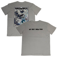 Growbee T-Shirt "We dont grow mids" Hokusai-Stil