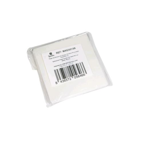 QNUBU Extraction Paper – Pack 100 Pre-Cut 10×10?cm
