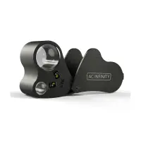 AC Infinity Juwelierlupe Taschenlupe LED zwei Linsen