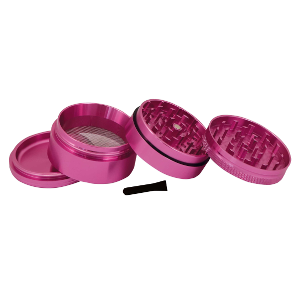 Elements Pink Grinder Aluminium 4-Part – Large (Ø?61?mm)