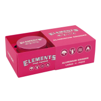Elements Pink Grinder Aluminium 4-Part – Large (Ø?61?mm)