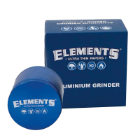 Elements Blue Grinder Aluminium 4-Part – Medium...