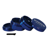 Elements Blue Grinder Aluminium 4-Part – Medium (Ø50mm)