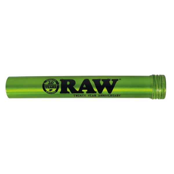 RAW Aluminum Tube – Emerald Green (20th Anniversary, Ø?15?mm ×?116?mm)