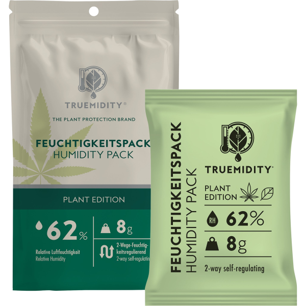 Truemidity 62?% Feuchtigkeitspack – 8g Plant Edition