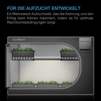 AC Infinity CLOUDLAB 322 – Advance Anzuchtzelt 60 × 60 × 90 cm