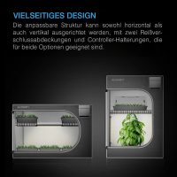 AC Infinity CLOUDLAB 322 – Advance Anzuchtzelt 60 × 60 × 90 cm