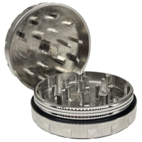 NV Grinder – 2-Piece Edelstahl Grinder Ø 63 mm Growbee Edition