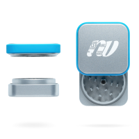 NV Grinder – Ceramic Coated Grinder 2-Piece (Ø 68 mm) Growbee Edition