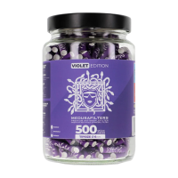 Medusa 500er Glas Violett