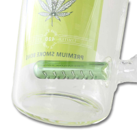 Black Leaf Flaschenbong BIER mit Diffusor