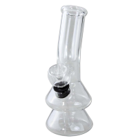 Black Leaf Mini Glasbong