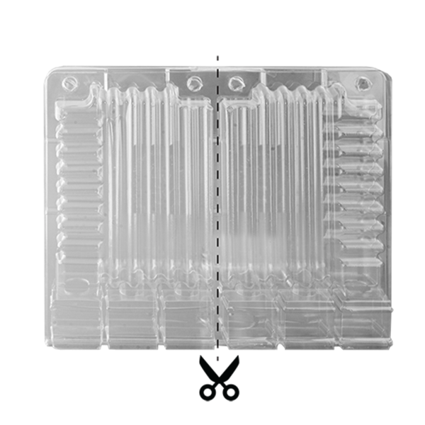 Versandbox für 3 oder 6 Stecklinge (28,5 x 23,5 x 5cm)