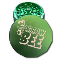 NV Grinder Magnetic Pyramid Grinder 4-Piece Ø 63 mm Growbee Edition Grün Growbee Edition