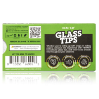 Hemper Glass Filter Tips 6 mm (5-Pack)