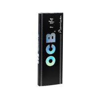 OCB Premium Schwarz 1¼ – 50 Blättchen...