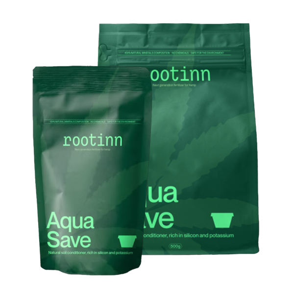 Rootinn AquaSave 100/500 g  Wasserspeicher-Dnger fr konstante Feuc