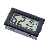 Hydrofarm Mini Thermometer & Hygrometer –...