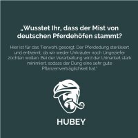 Hubey Pferdedung 3kg biologischer Naturdünger...
