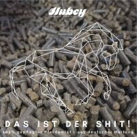 Hubey Pferdedung 3kg biologischer Naturdünger Universaldünger und Bodenverbesserer