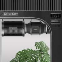 AC Infinity Luftfilter-Set PRO 100 mm mit AI Controller – Inline-Ventilator & Aktivkohlefilter-Kombi