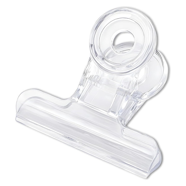 Boldix Lochclips / Klammern 30mm Ø4mm 15 Stück Transparent